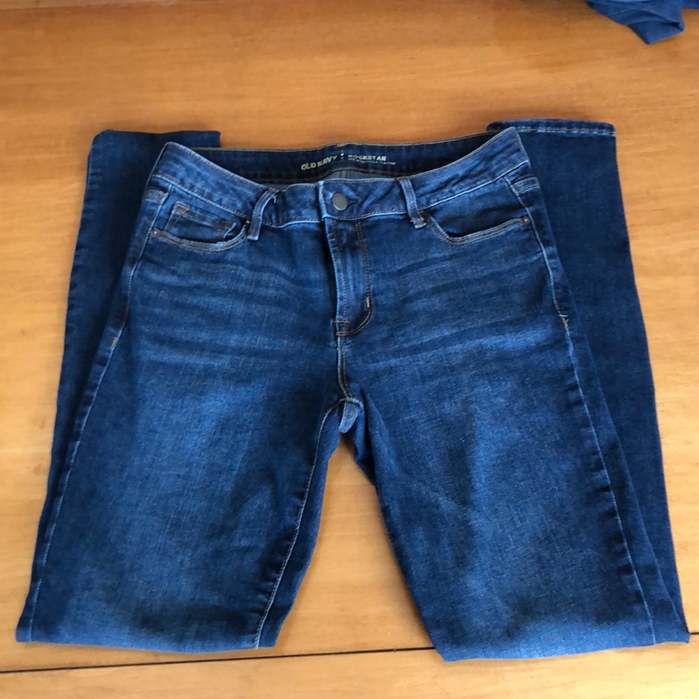 Old Navy Rockstar Mid-Rise Jeans